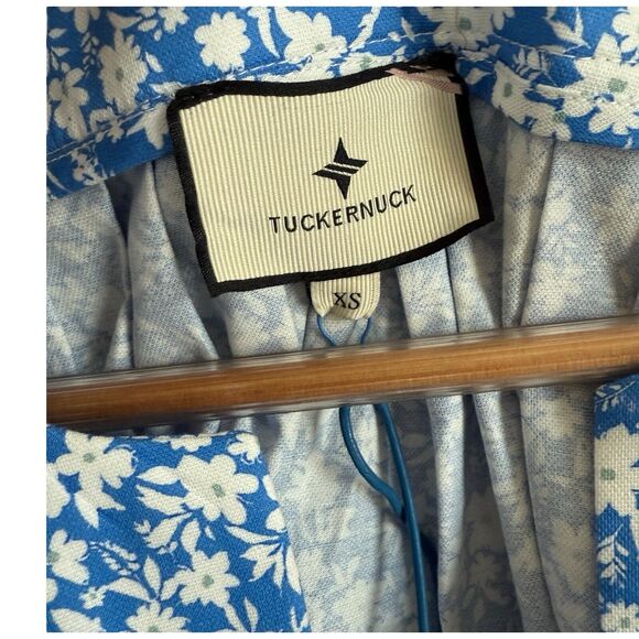 TUCKERNUCK X CAMERAN EUBANKS WIMBERLY Blooms on Broad Finley Flutter Top Size XS - Picture 6 of 11